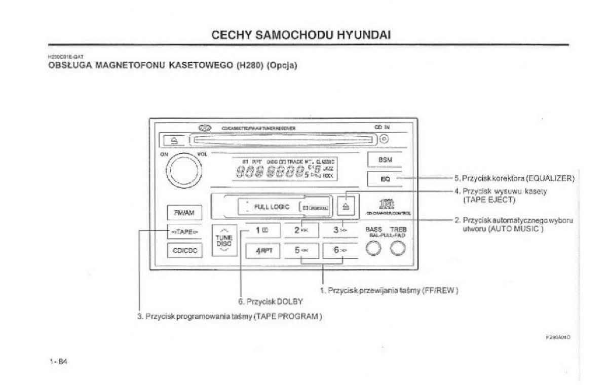 Hyundai Terracan Highlander instrukcja obslugi / page 96