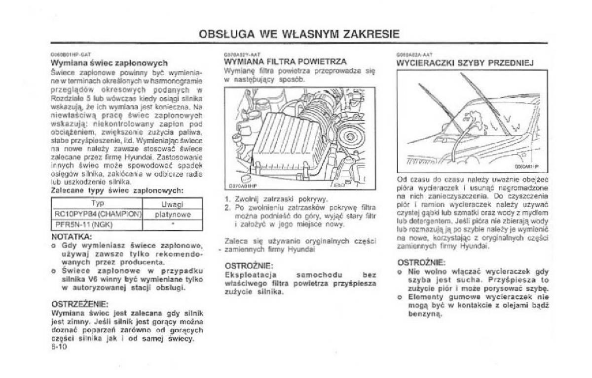 Hyundai Terracan Highlander instrukcja obslugi / page 153