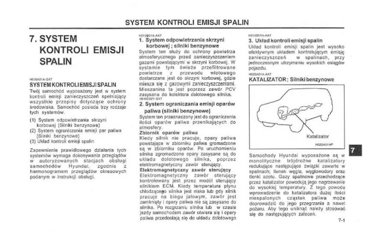 Hyundai Terracan Highlander instrukcja obslugi / page 165