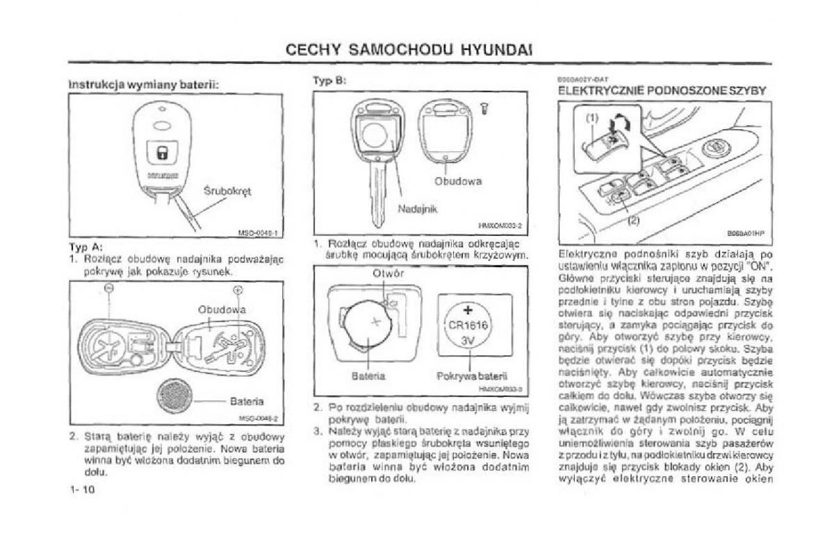 Hyundai Terracan Highlander instrukcja obslugi / page 17