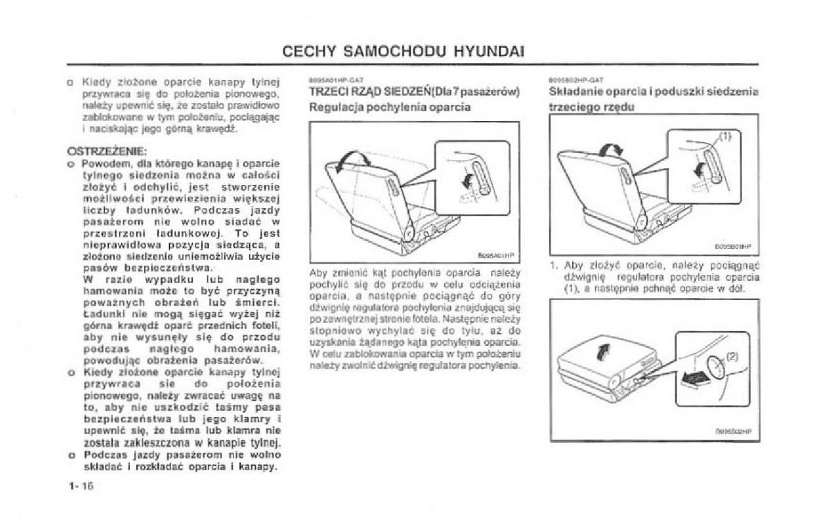 Hyundai Terracan Highlander instrukcja obslugi / page 23