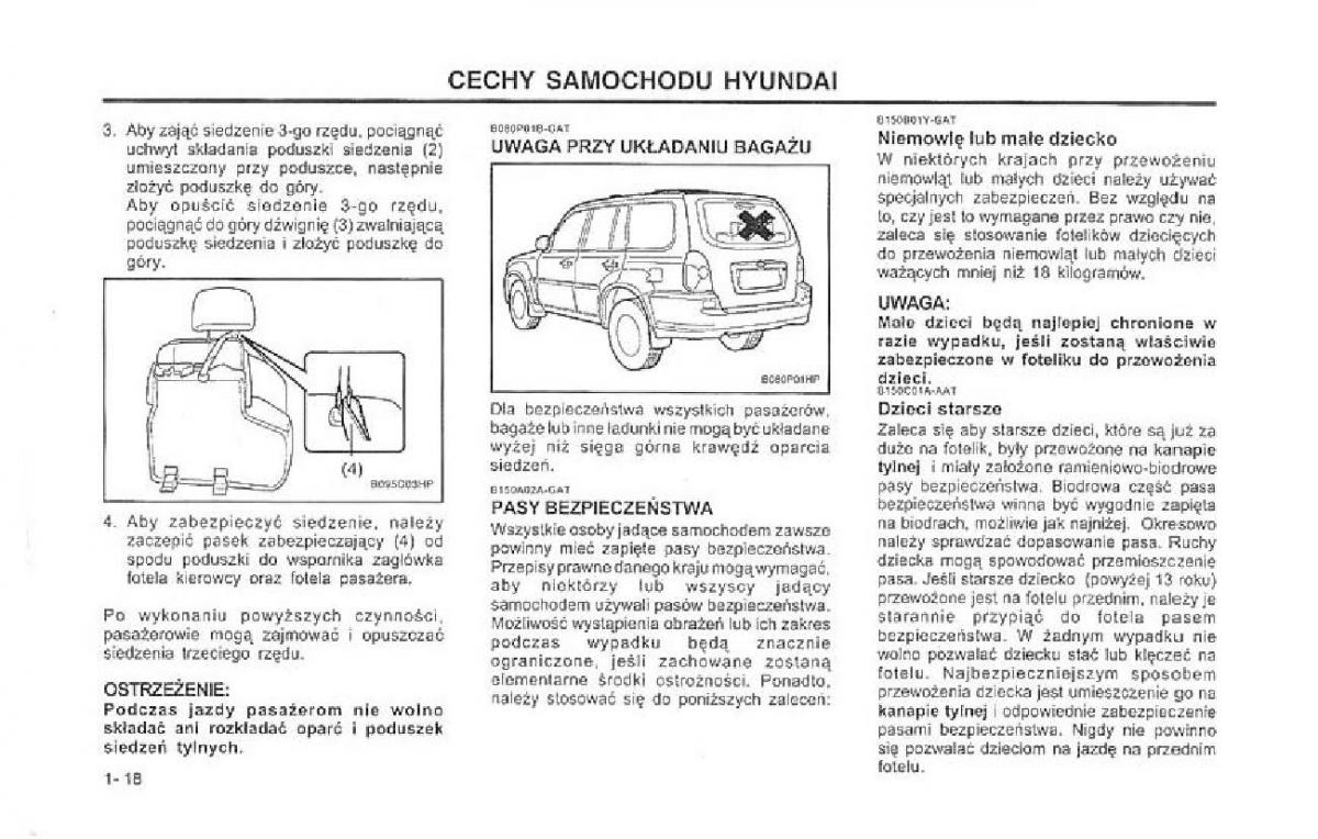 Hyundai Terracan Highlander instrukcja obslugi / page 25