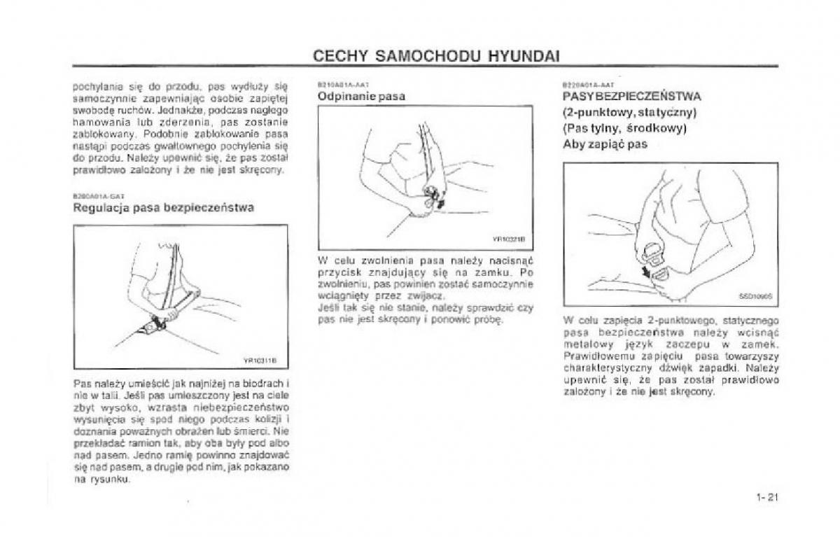 Hyundai Terracan Highlander instrukcja obslugi / page 28