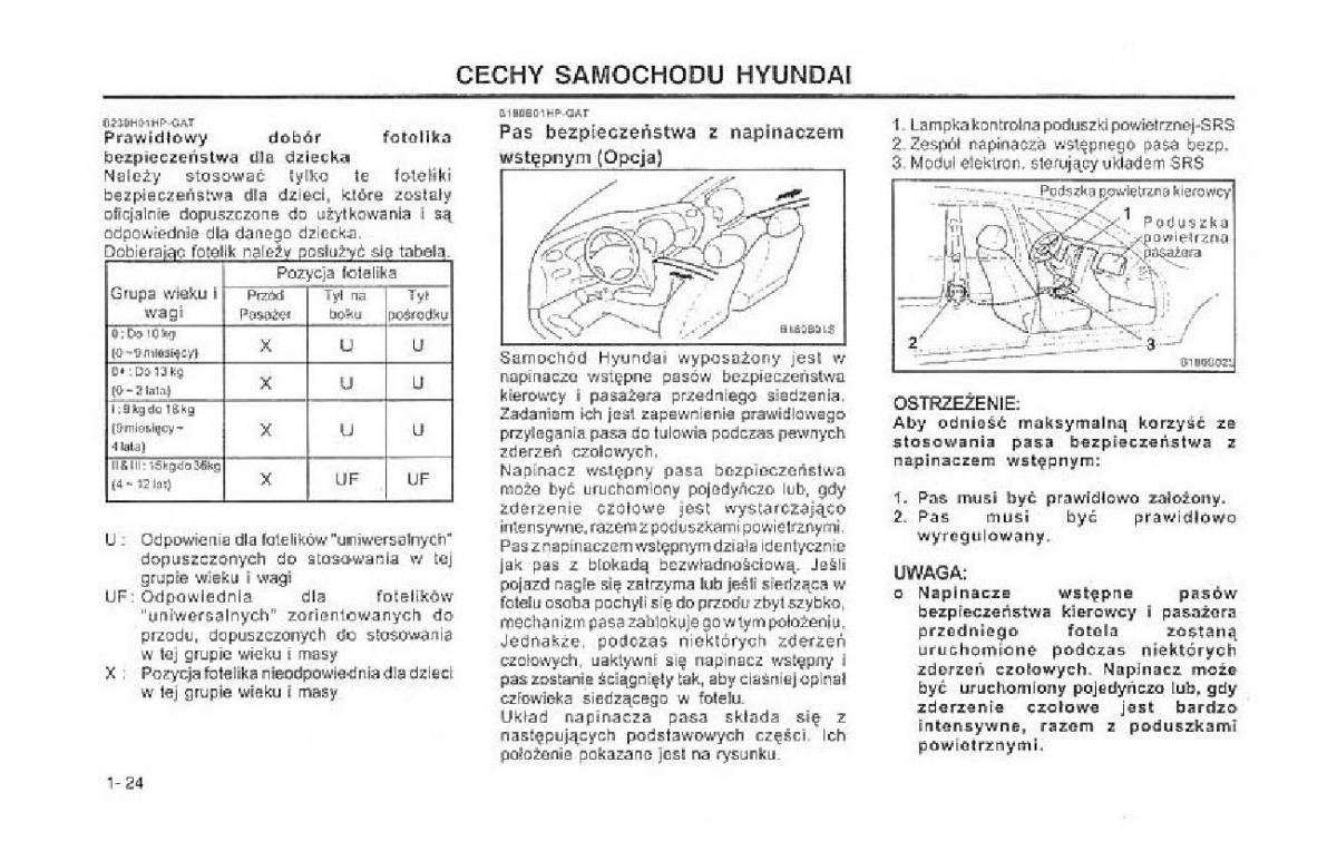 Hyundai Terracan Highlander instrukcja obslugi / page 31