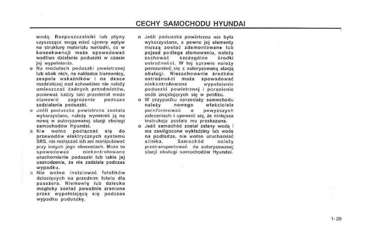 Hyundai Terracan Highlander instrukcja obslugi / page 36