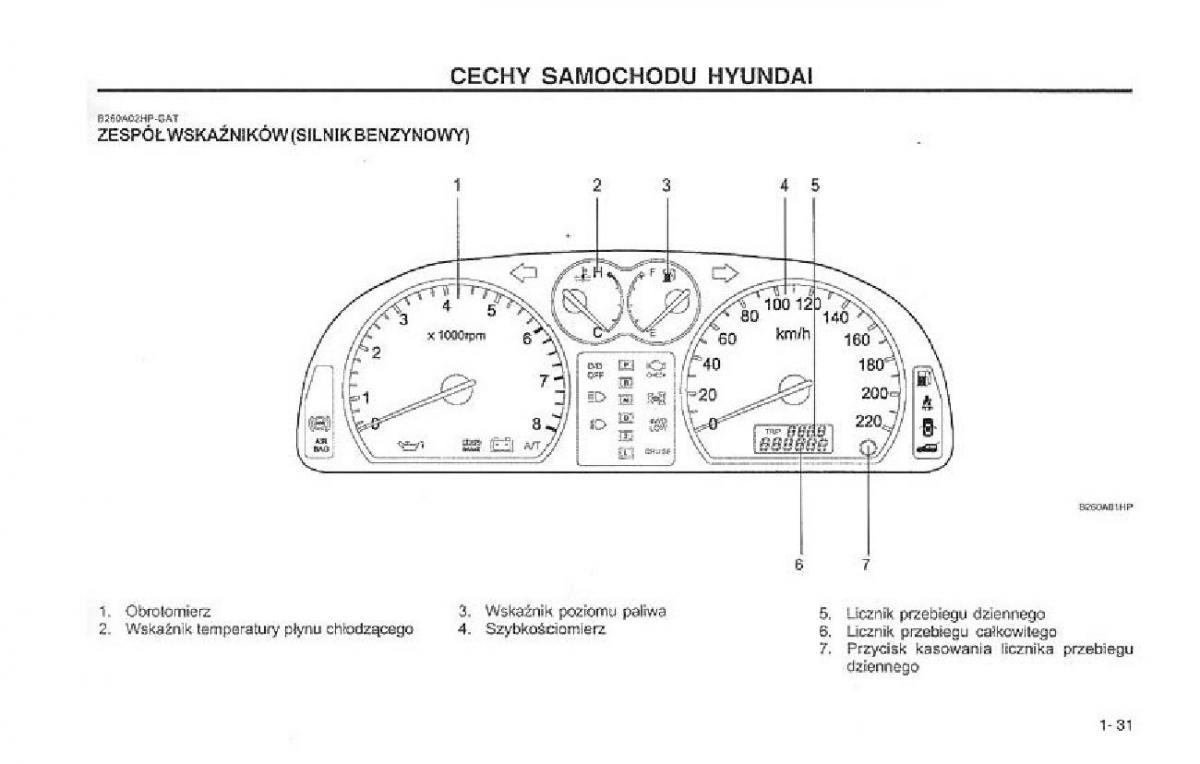 Hyundai Terracan Highlander instrukcja obslugi / page 38