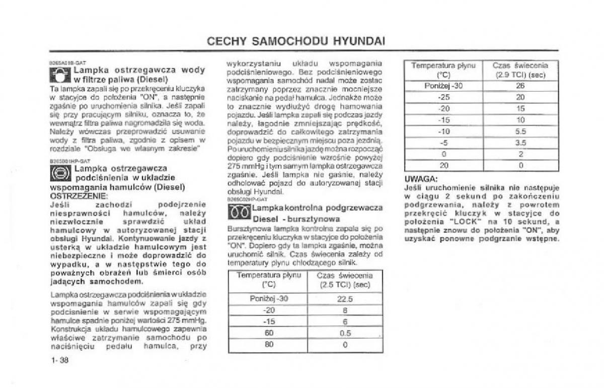 Hyundai Terracan Highlander instrukcja obslugi / page 45