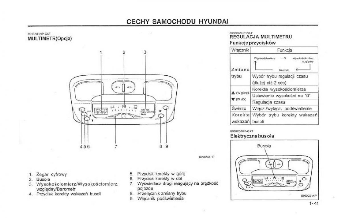 Hyundai Terracan Highlander instrukcja obslugi / page 48