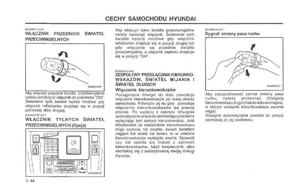 Hyundai Terracan Highlander instrukcja obslugi / page 51