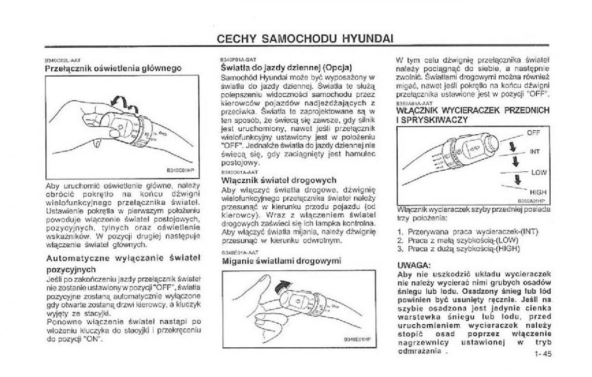 Hyundai Terracan Highlander instrukcja obslugi / page 52