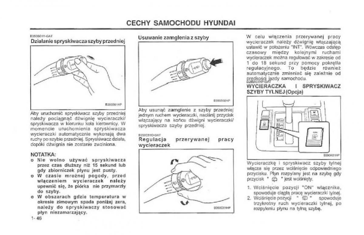 Hyundai Terracan Highlander instrukcja obslugi / page 53