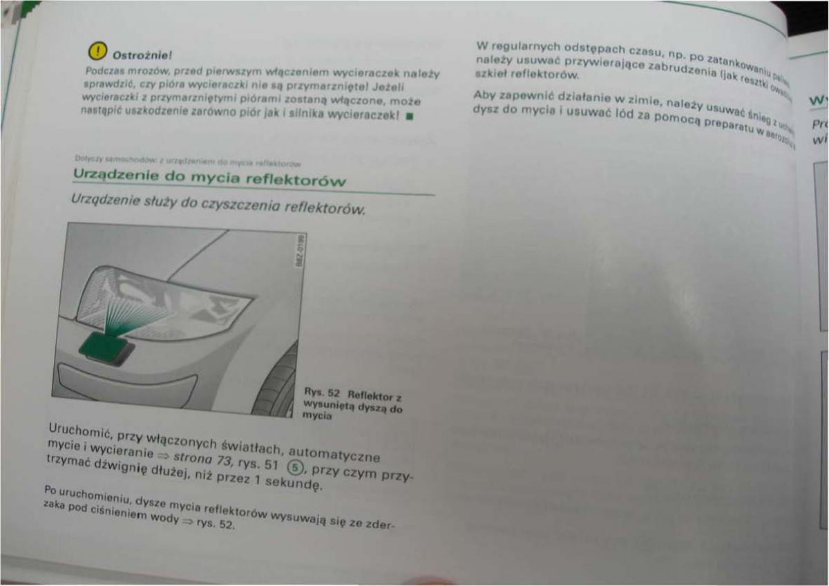 Audi A2 instrukcja obslugi / page 74