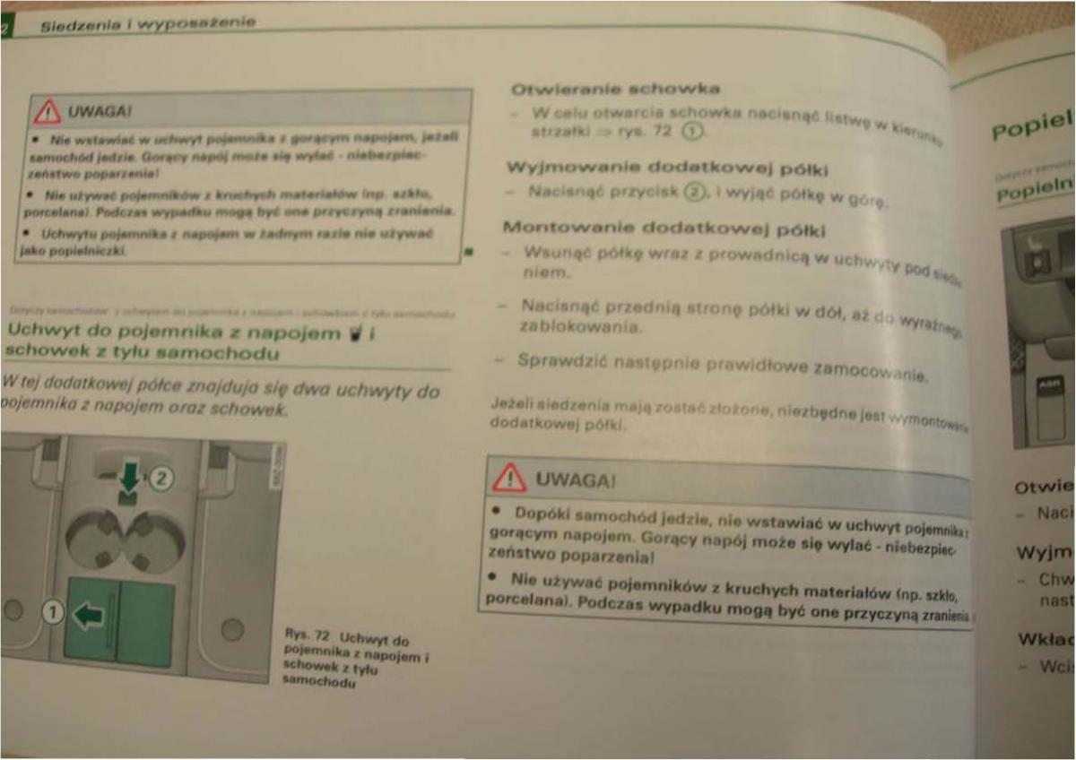 Audi A2 instrukcja obslugi / page 92