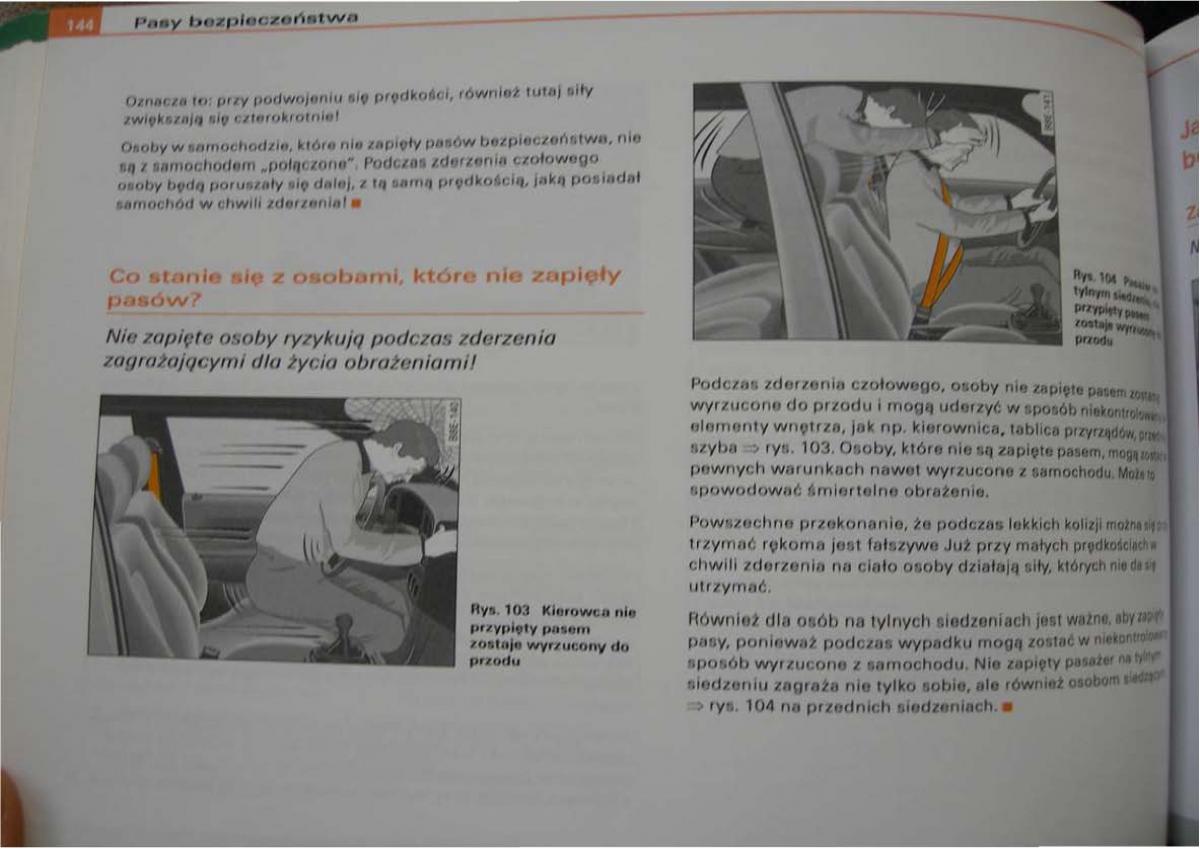 Audi A2 instrukcja obslugi / page 142