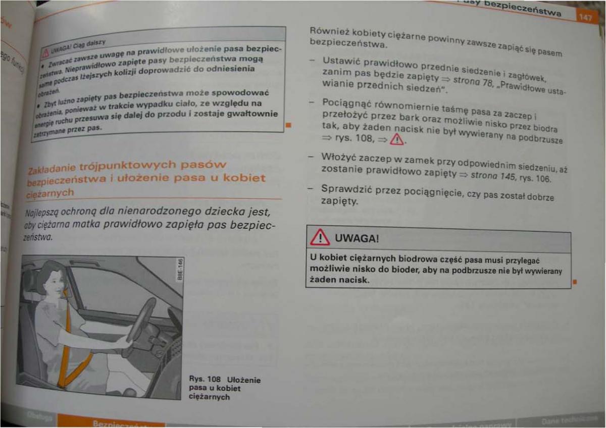 Audi A2 instrukcja obslugi / page 145