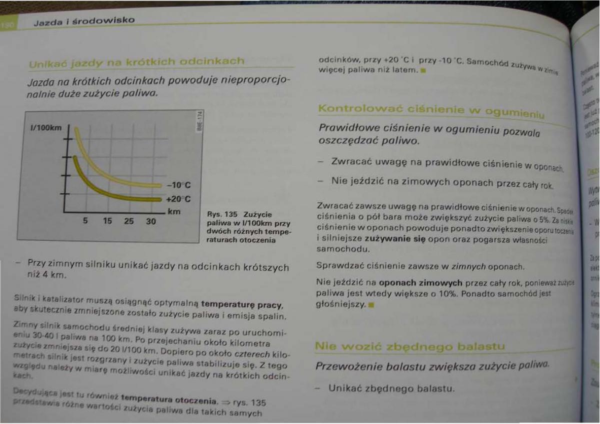 Audi A2 instrukcja obslugi / page 186