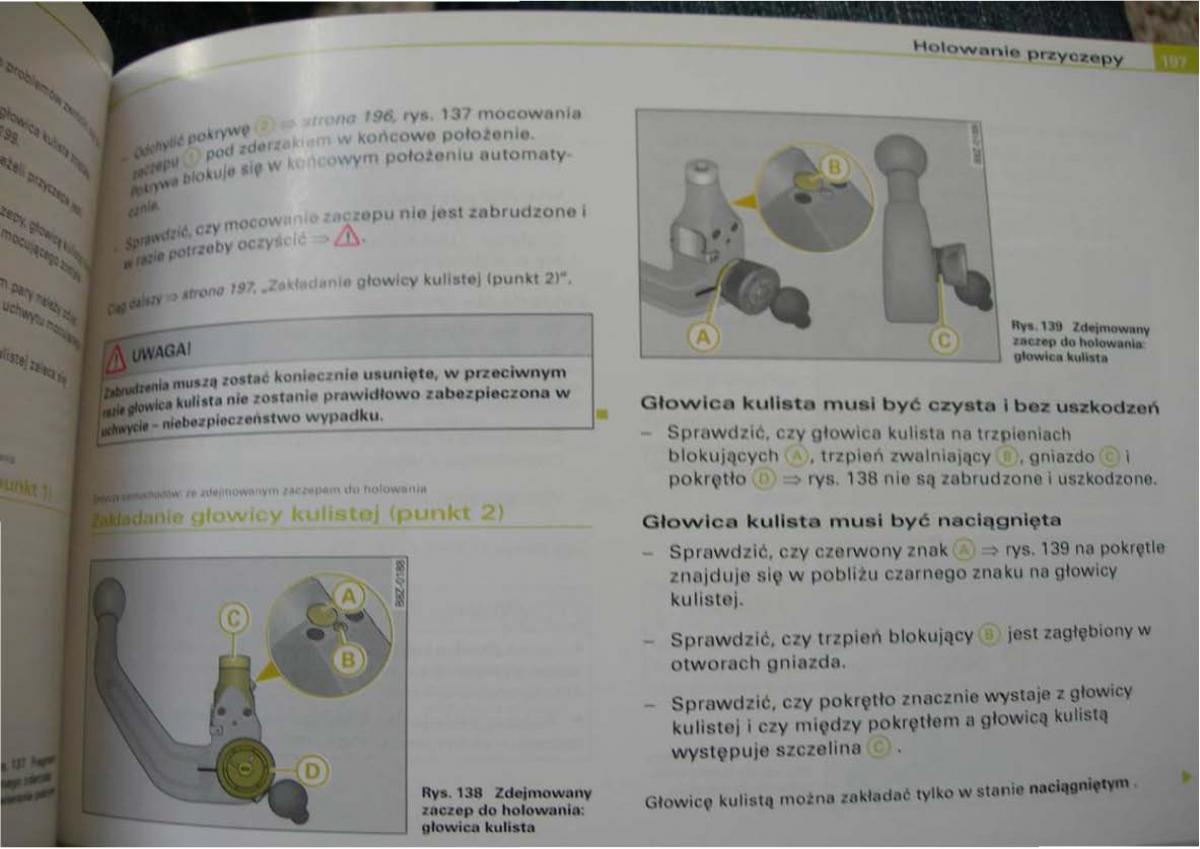 Audi A2 instrukcja obslugi / page 194