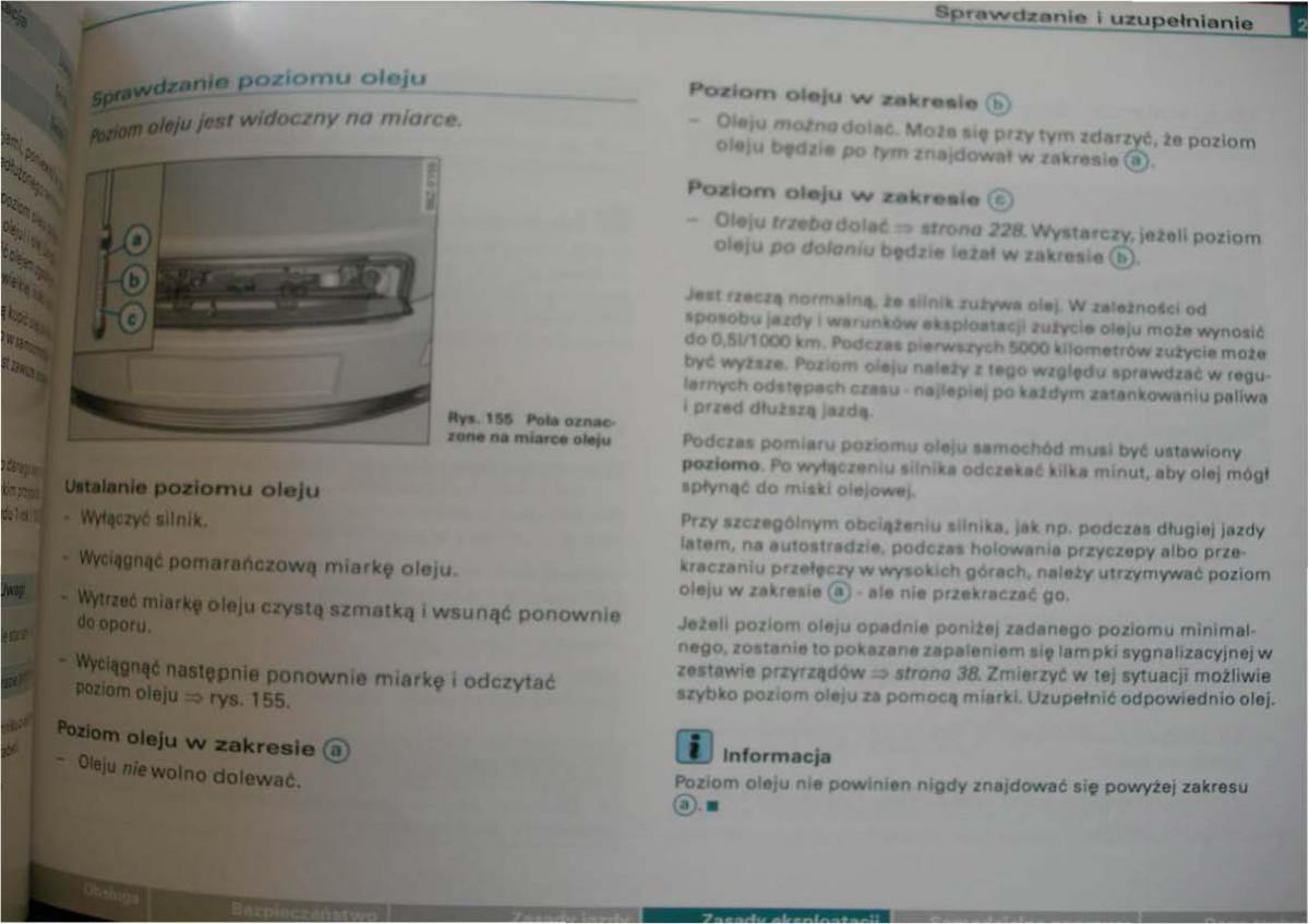 Audi A2 instrukcja obslugi / page 221