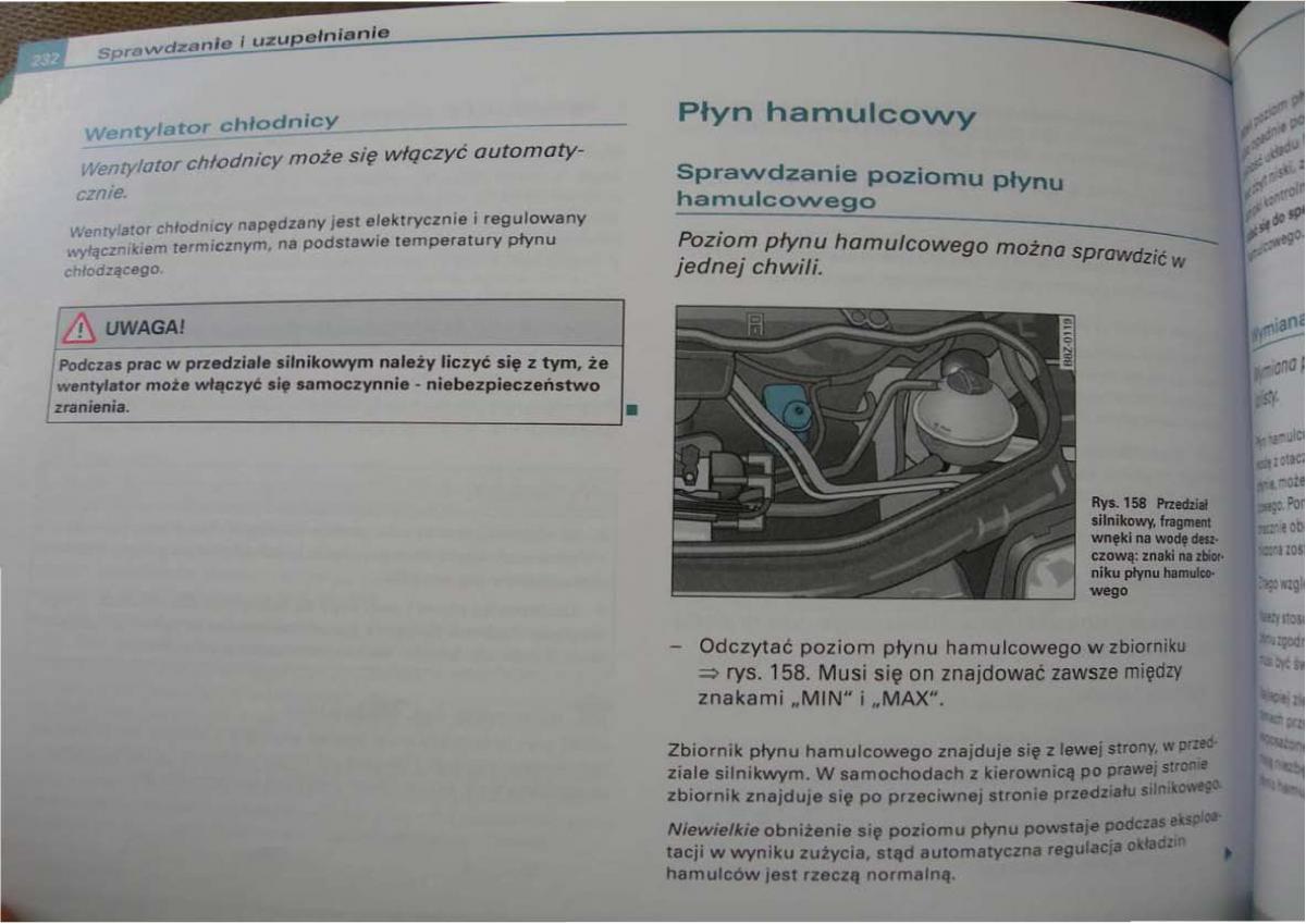 Audi A2 instrukcja obslugi / page 226