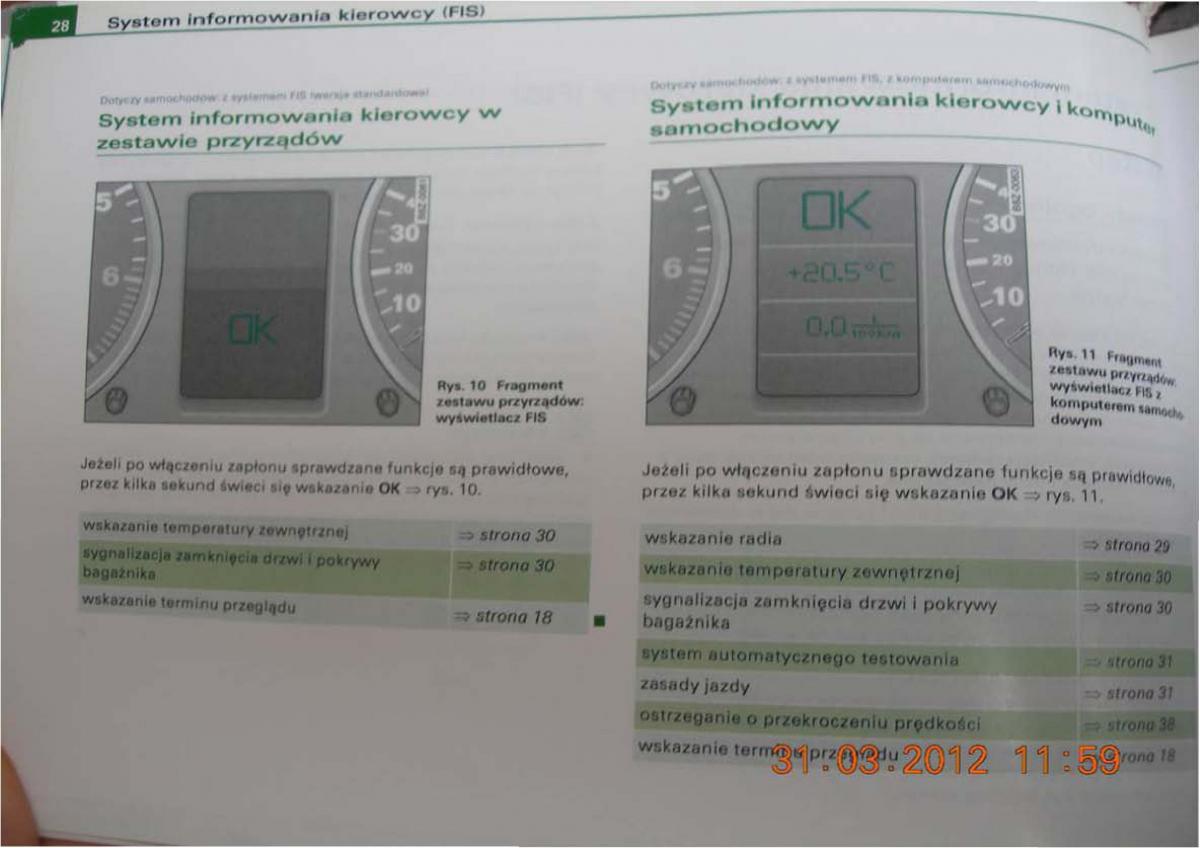 Audi A2 instrukcja obslugi / page 26