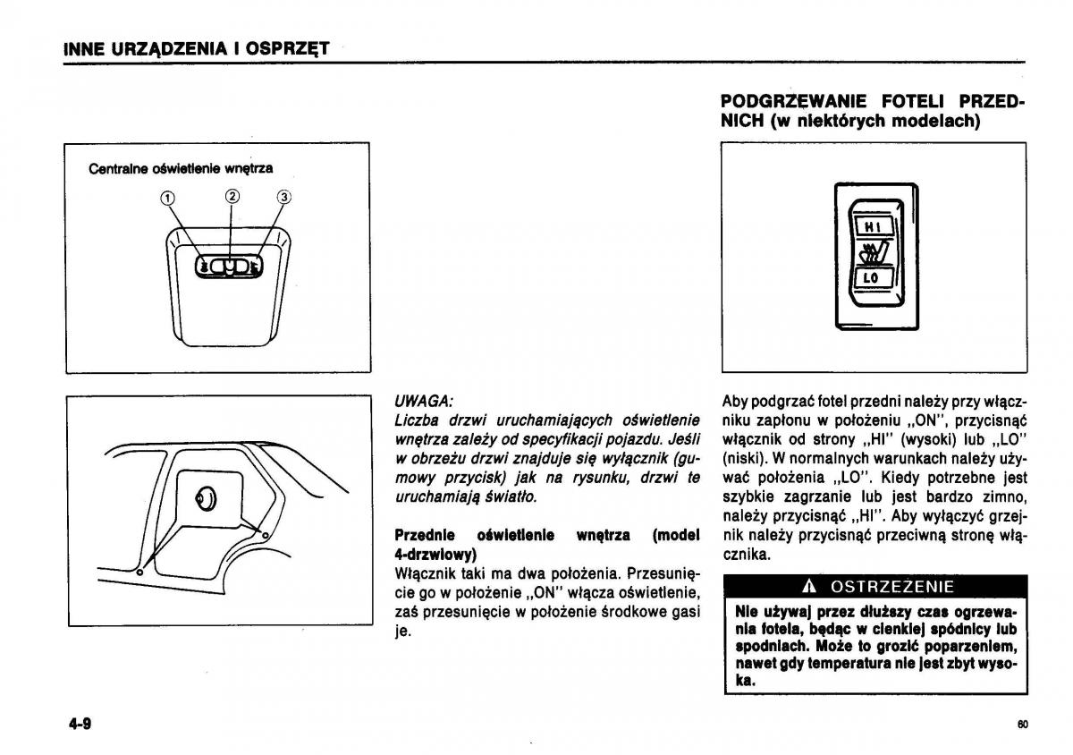 Suzuki Swift III MK3 instrukcja obslugi / page 57