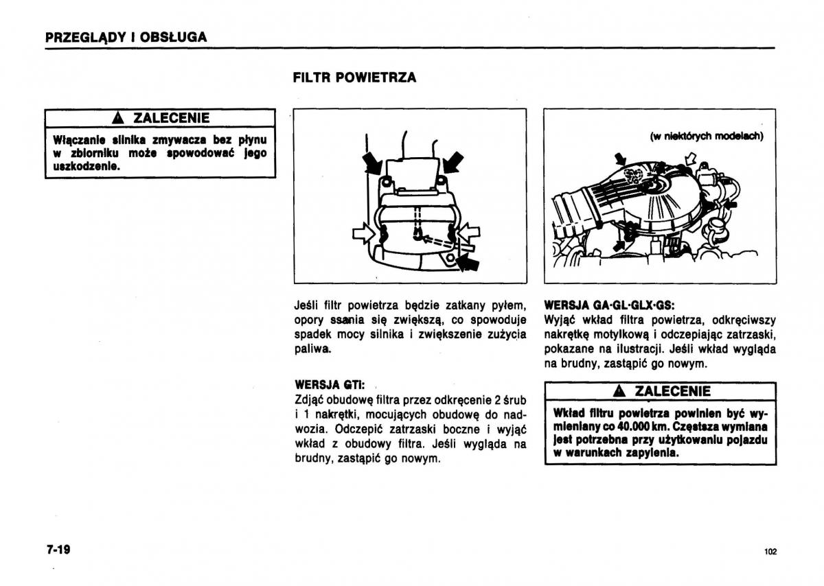 Suzuki Swift III MK3 instrukcja obslugi / page 98