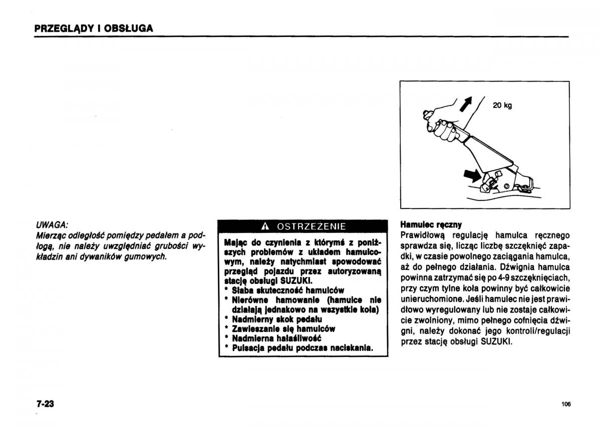 Suzuki Swift III MK3 instrukcja obslugi / page 102