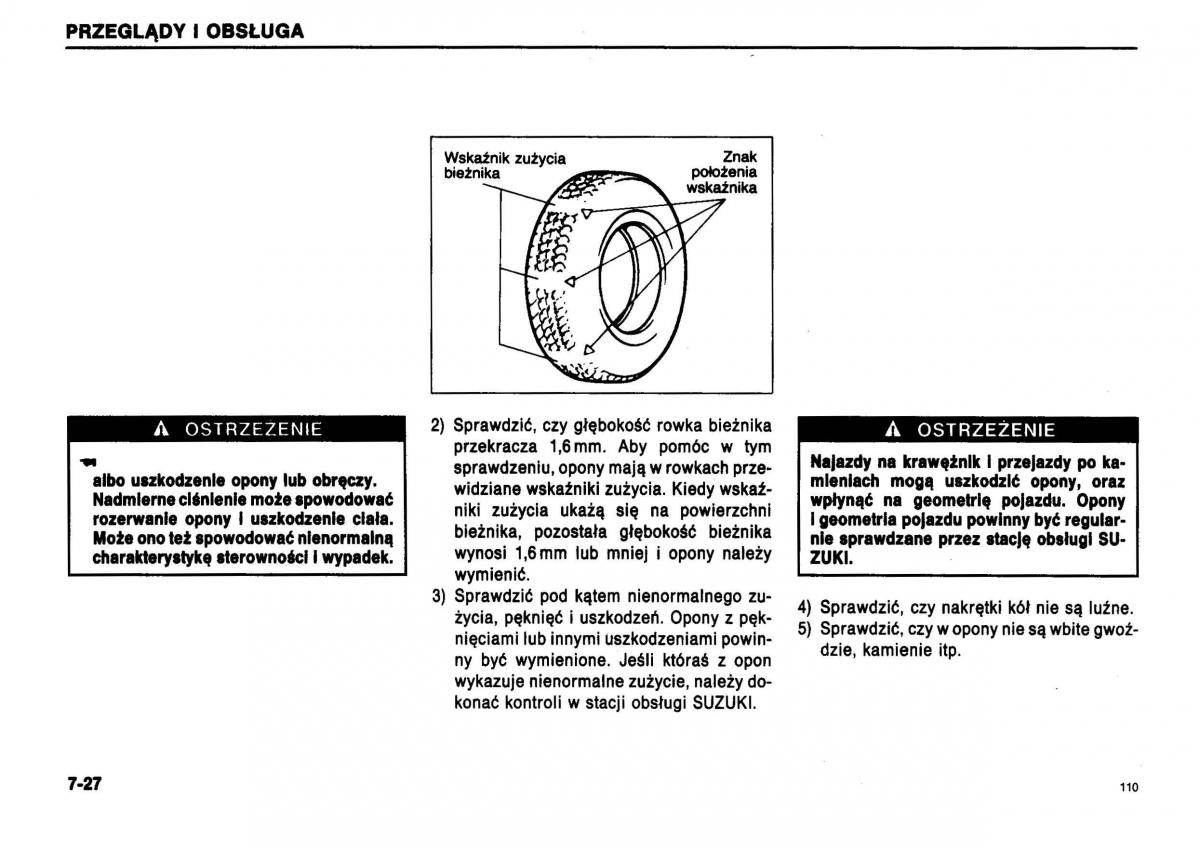 Suzuki Swift III MK3 instrukcja obslugi / page 106