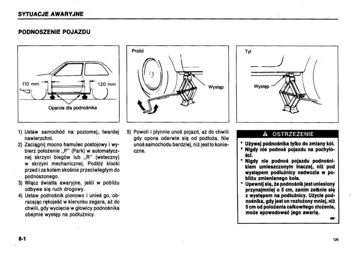 Suzuki Swift III MK3 instrukcja obslugi / page 121