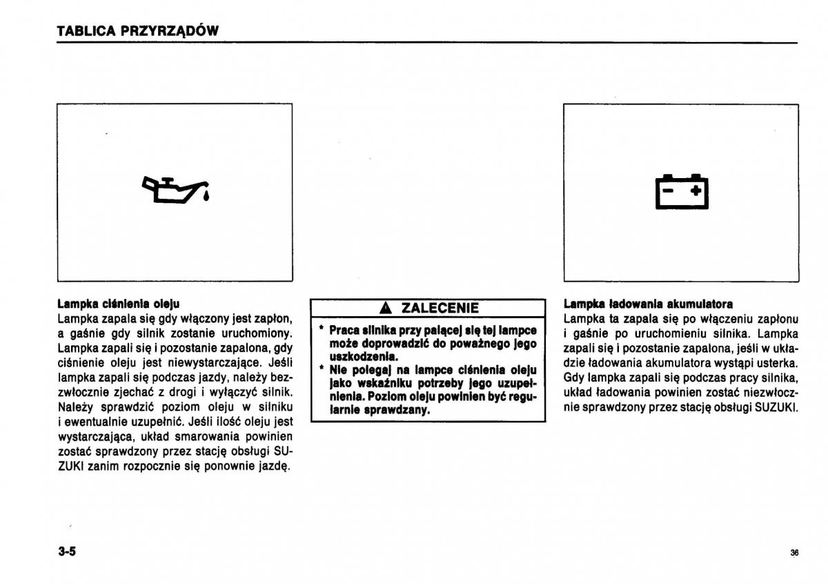 Suzuki Swift III MK3 instrukcja obslugi / page 33