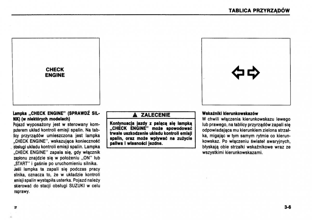 Suzuki Swift III MK3 instrukcja obslugi / page 34