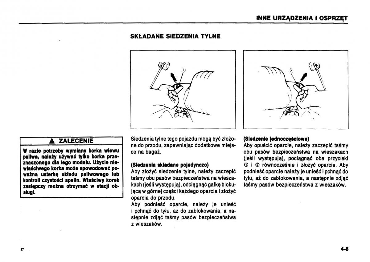 Suzuki Swift III MK3 instrukcja obslugi / page 54