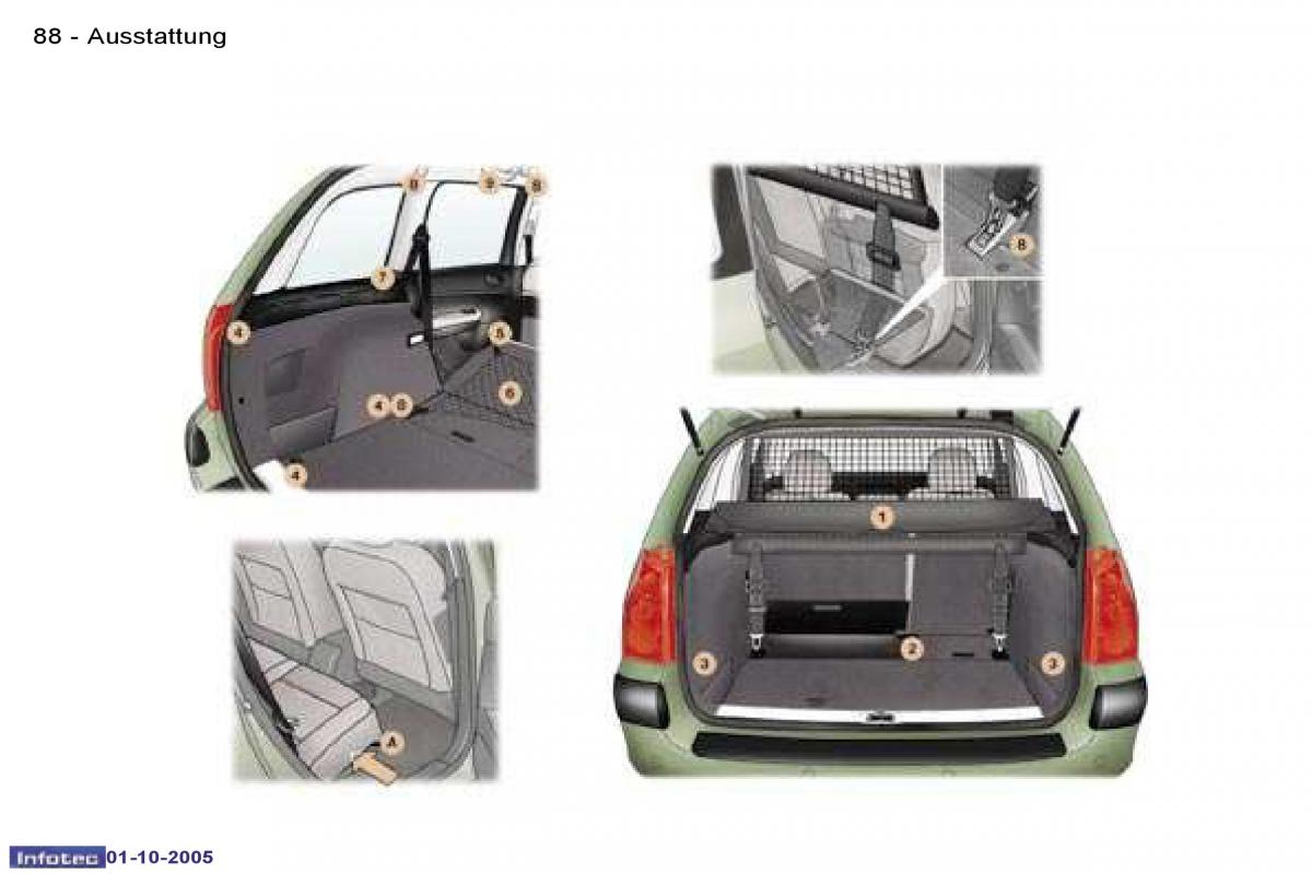 Peugeot 307 Handbuch / page 99