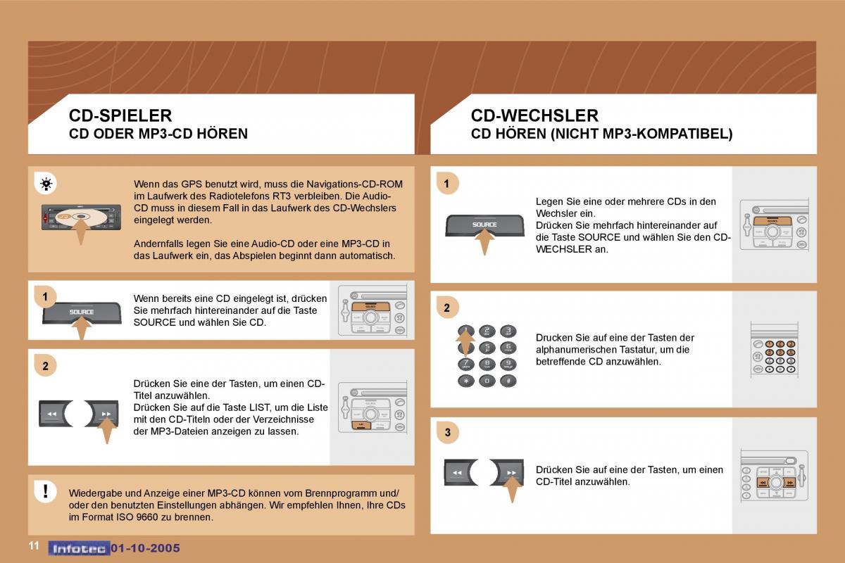 Peugeot 307 Handbuch / page 182