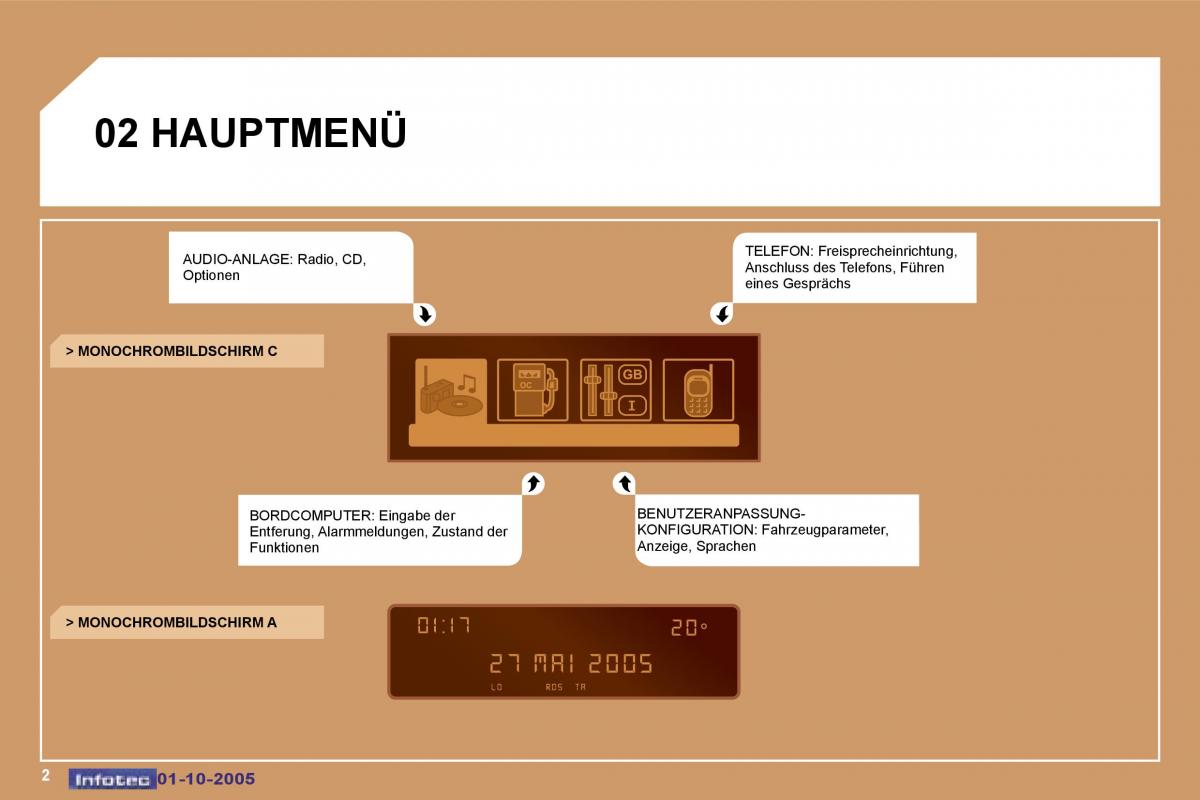 Peugeot 307 Handbuch / page 195