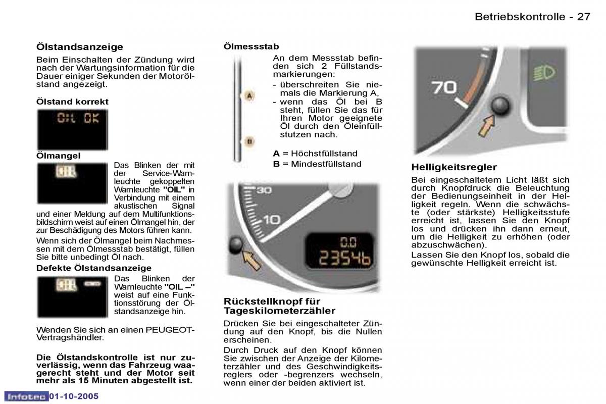 Peugeot 307 Handbuch / page 24