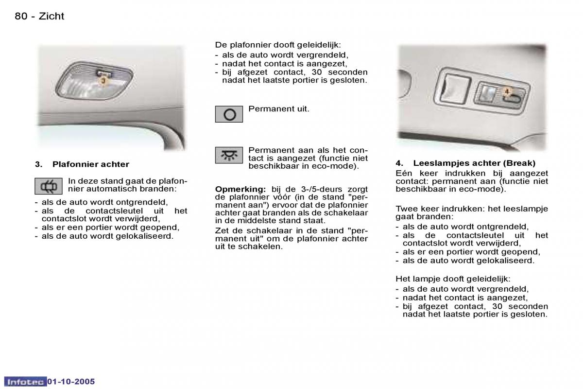 Peugeot 307 handleiding / page 89