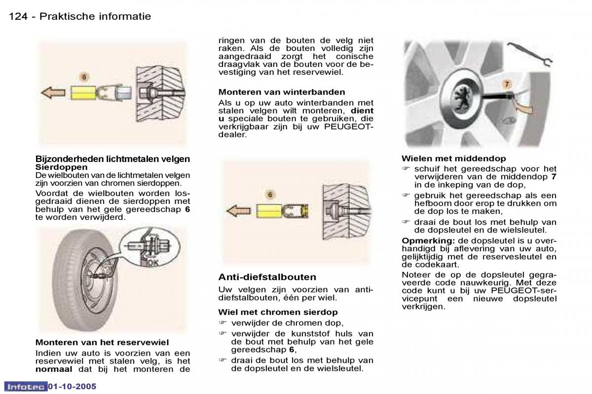 Peugeot 307 handleiding / page 135