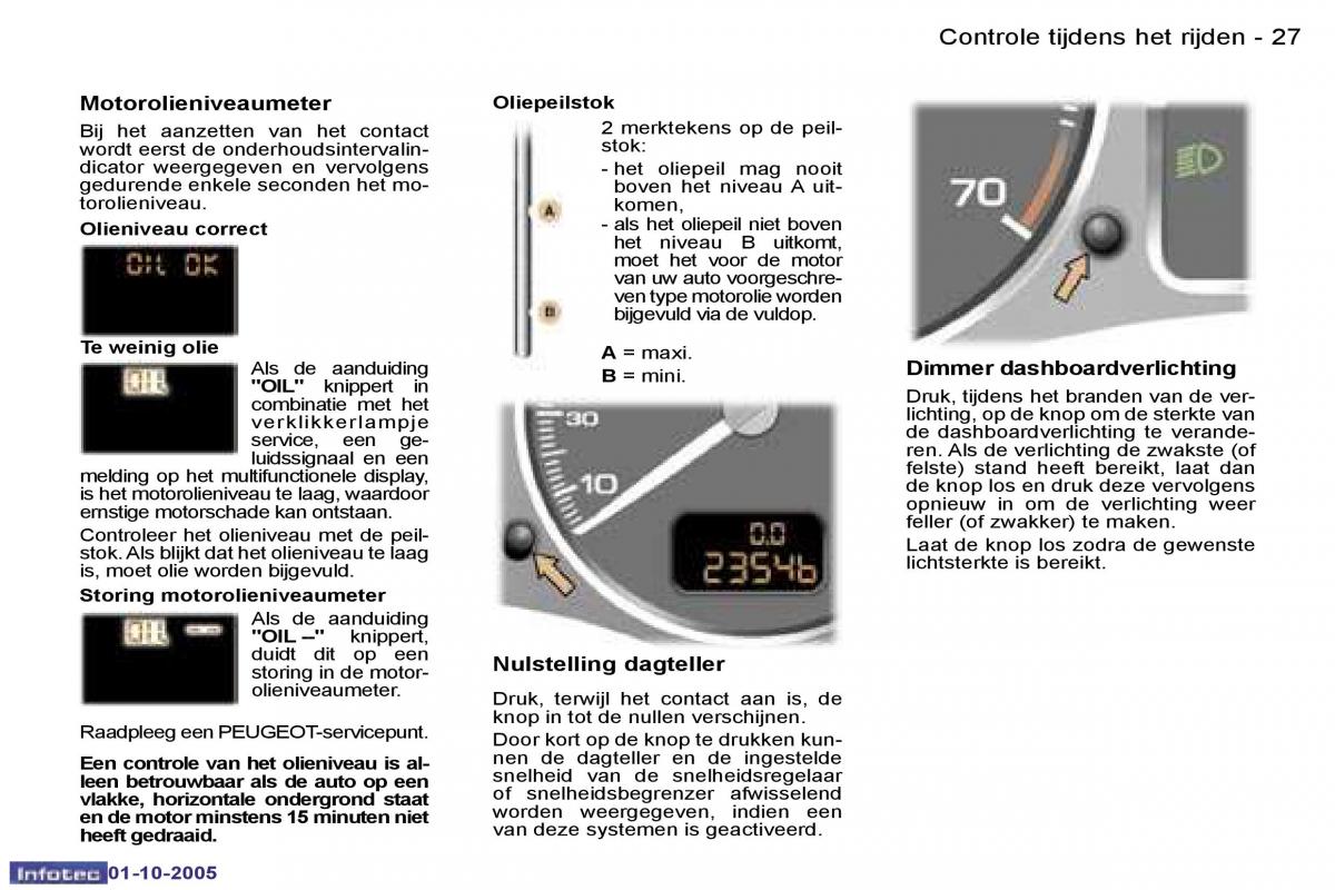 Peugeot 307 handleiding / page 29