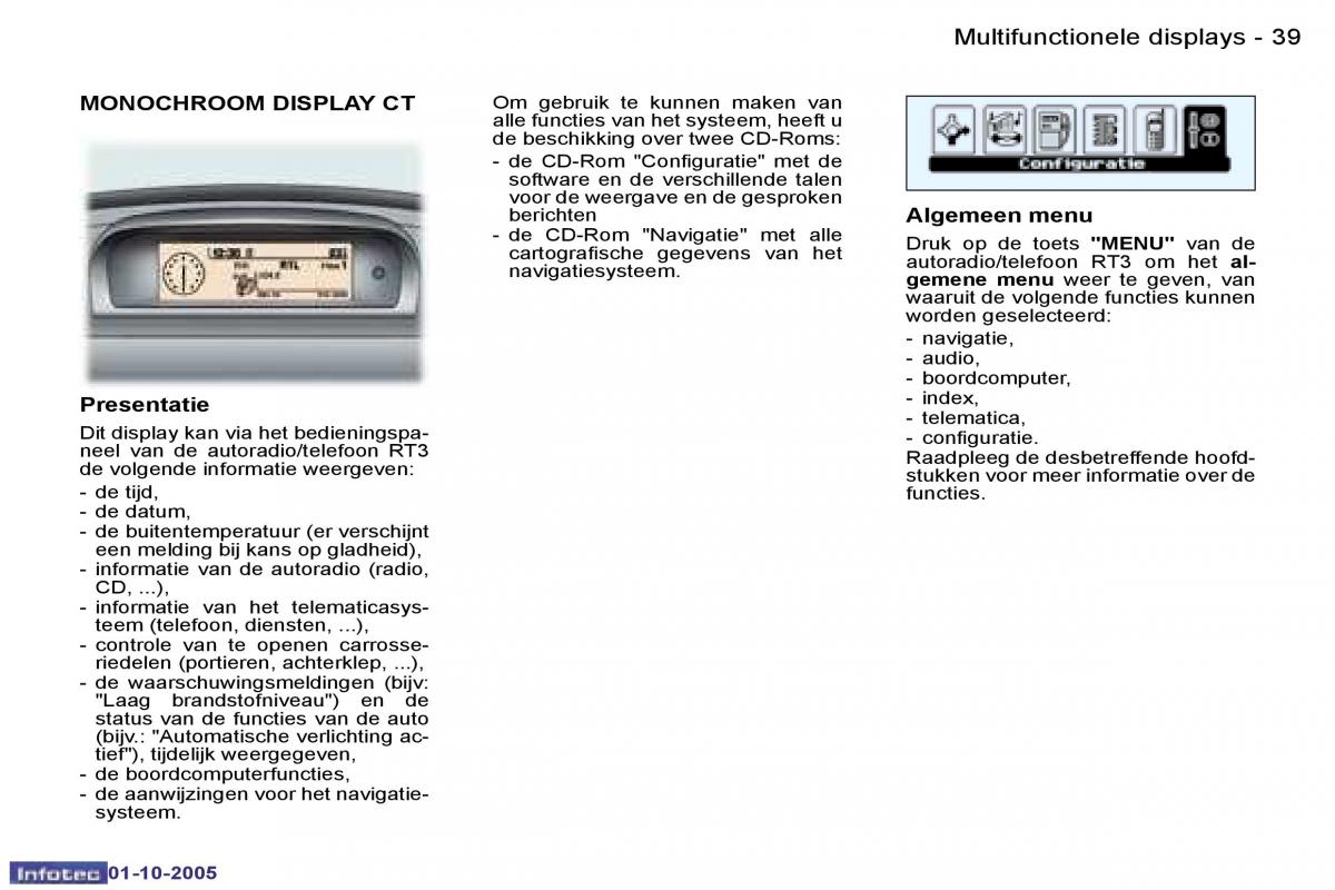 Peugeot 307 handleiding / page 41