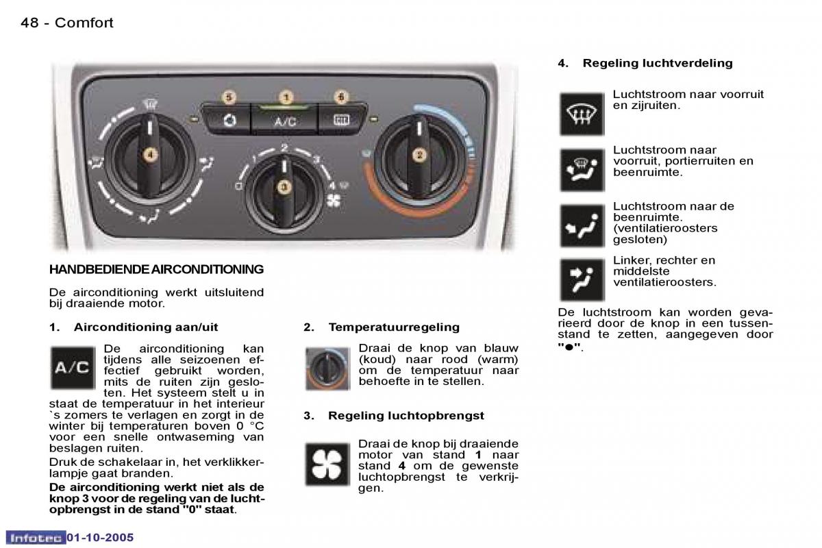 Peugeot 307 handleiding / page 50