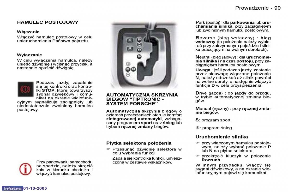 Peugeot 307 instrukcja obslugi / page 112