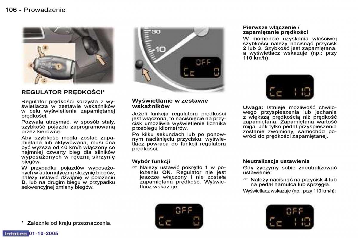 Peugeot 307 instrukcja obslugi / page 120