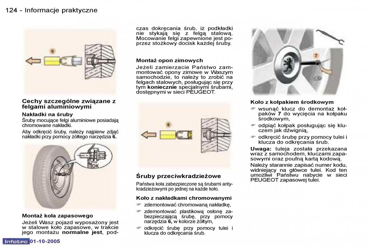 Peugeot 307 instrukcja obslugi / page 135