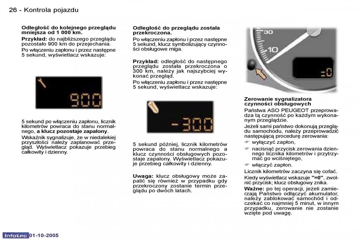 Peugeot 307 instrukcja obslugi / page 23