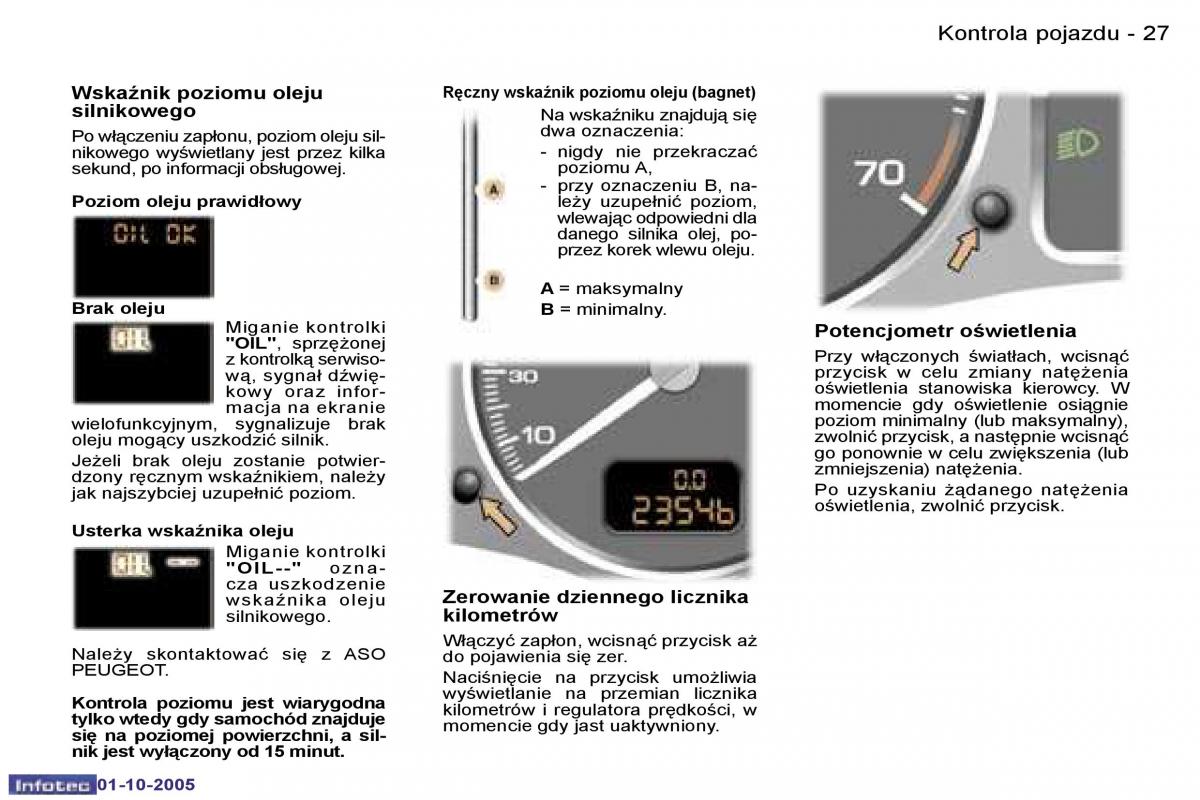 Peugeot 307 instrukcja obslugi / page 24