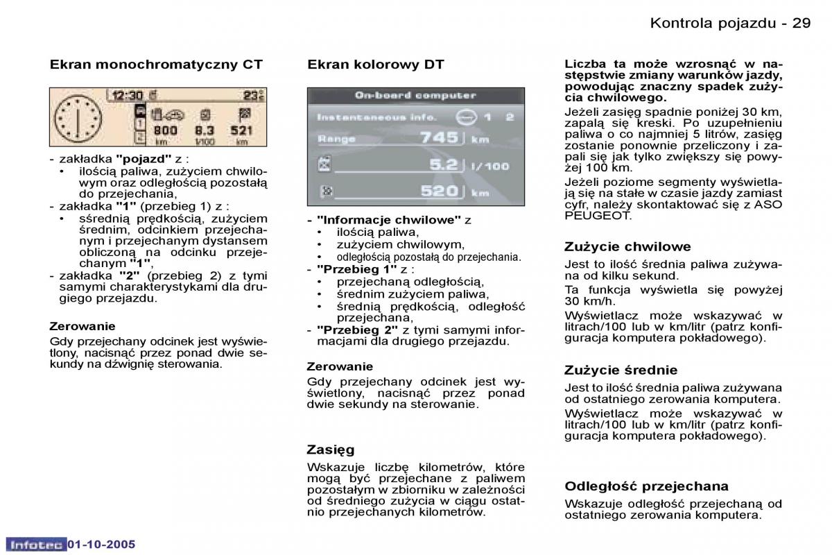 Peugeot 307 instrukcja obslugi / page 31