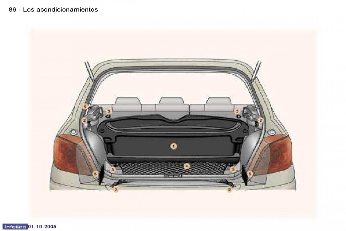 Peugeot 307 manual del propietario / page 97