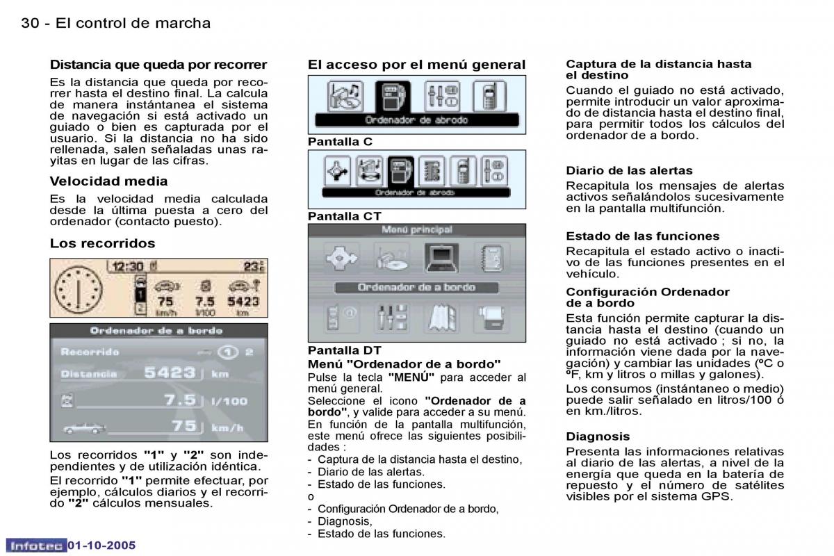 Peugeot 307 manual del propietario / page 32