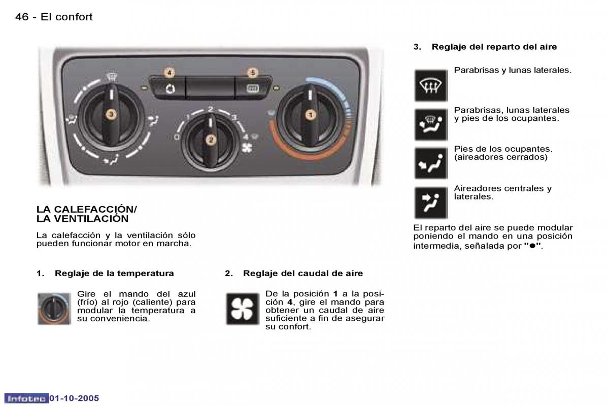 Peugeot 307 manual del propietario / page 48